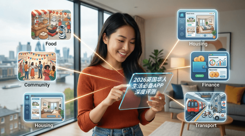 英国华人生活必备APP深度评测