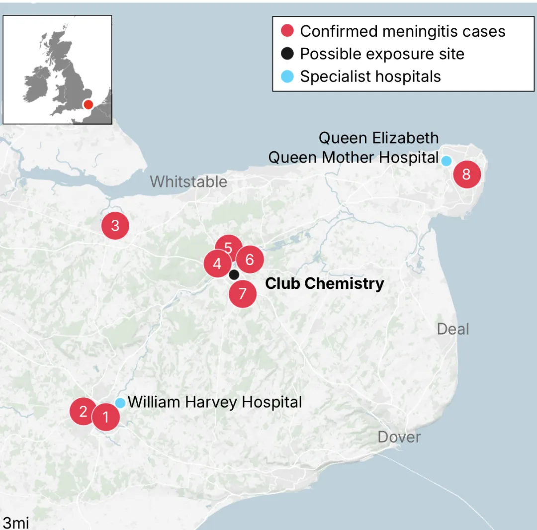 英国爆发脑膜炎